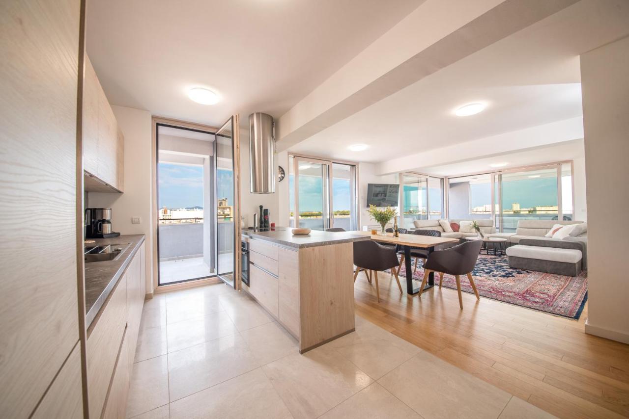 Апартаменты Premium Penthouse Orizzonte Задар Экстерьер фото